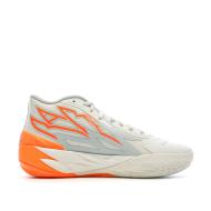 Chaussures de Basket Grise/Orange Homme Puma Lamelo 02 Ball Gorange vue 2