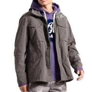 Veste Grise Homme Superdry New Military Field pas cher