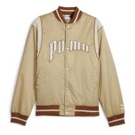 Veste Beige Homme Puma Team Varsity