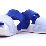 Sandales Bleu Garçon Adidas Adilette Sandal vue 7