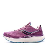Chaussures de running Mauve Femme Saucony Triumph 19 pas cher