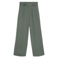 Pantalon Vert Femme Vero Moda May Button pas cher