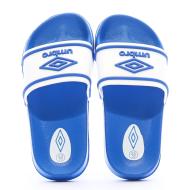 Claquettes Bleu/Blanches Garçon Umbro Kocak vue 3
