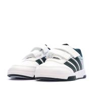 Baskets Blanches/Vertes Garçon Adidas Mickey Tensaur vue 6