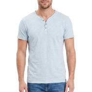T-shirt Bleu Homme Paname Brothers TAZIO