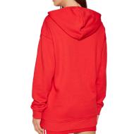 Sweat à capuche Rouge Femme Adidas Trf vue 2