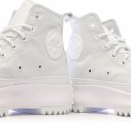 Baskets Blanches Femme Converse Run Star Hike A05247C vue 7