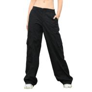 Pantalon Cargo Noir Femme Monday Premium 3192 pas cher
