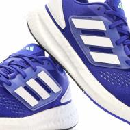 Chaussures de running Bleu/Blanc Homme Adidas Pureboost 22 vue 7