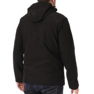 Veste Imperméable Noir Homme RMS26 Softshell Outdoor vue 2