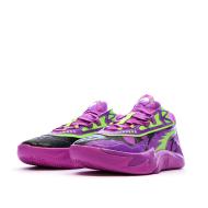Chaussures de Basketball Violet Homme Puma Scoot Zeros Purple vue 6