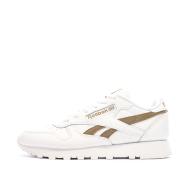 Baskets Blanc/Marron Femme Reebok Classic Leather pas cher