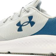 Chaussures de Running Blanc/Bleu Homme Under Armour Charged Pursuit 3 Tech vue 7