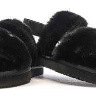 Claquettes Noires Femme Calvin Klein Jeans Home vue 5