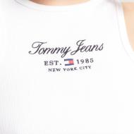 Débardeur Blanc Femme Tommy Hilfiger Essential vue 3