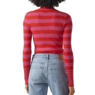 Pull Rose/Rouge Femme Vero Moda Maxine vue 2