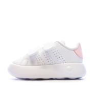 Baskets Blanches/Rose Fille bébé Adidas Advantage pas cher