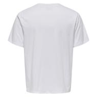 T-shirt Blanc Homme Only & Sons Chinois vue 2