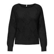Pull Noir Femme Only Patricia