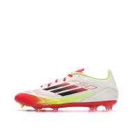 Chaussures de Foot Blanc/Rouge Adidas F50 League FG/MG pas cher