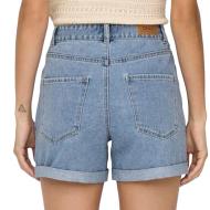 Short en Jean Bleu Femme Only Vega vue 2