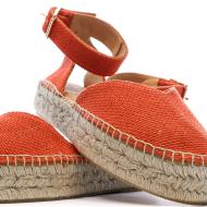 Orangefarbene Damen-Sandalen Pare Gabia Daniela Ansicht 7