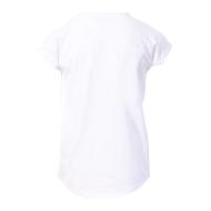 T-shirt Blanc/Rose/Bleu Fille Guess 6YW1 vue 2