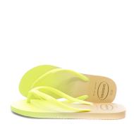 Tongs Jaune/Doré Femme Havaianas Slim Lux Sw Gradient pas cher