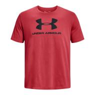 T-shirt Rouge Homme Under Armour Logo
