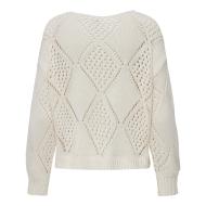Pull Ecru Femme Only Patricia vue 2