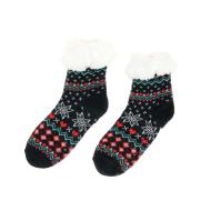 Chaussettes Molletonné Marine Femme Winter Socks Sherpa