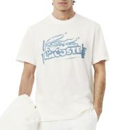 T-shirt Ecru Homme Lacoste TH0284