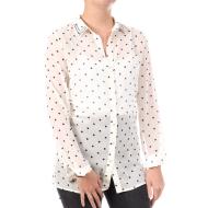 Chemise Blanche/Noir Femme Guess W1RH09W70Q0