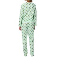 Pyjama Vert Femme Pieces Freya vue 2