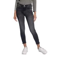 Jeans Skinny 7/8 Noir femme Tommy Jeans Nora pas cher