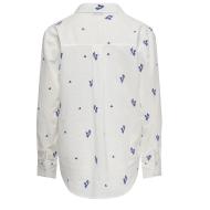 Chemise Blanche/Bleu Femme JDY Kimie vue 2