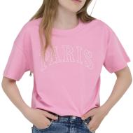 T-Shirt Rose Fille Kids ONLY Kogrexa pas cher