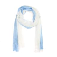 Foulard Crème/Bleu Femme Sublevel