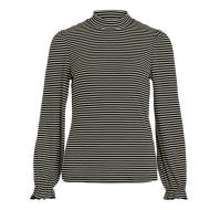 Pull Marron/Noir Femme Vila Visabia pas cher