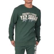 Sweat Vert Homme Project X Paris Squad pas cher