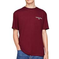 T-shirt Bordeaux Homme Tommy Hilfiger Pri
