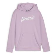 Sweat Mauve Fille Puma Script