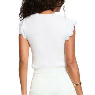 Top Blanc Femme Morgan MDANTE vue 2