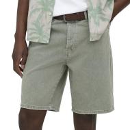 Herren-Shorts in Grün von Only & Sons Airflex Loose günstig