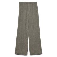 Pantalon Fluide Noir/Beige Femme Vero Moda Straight Trousers pas cher