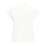 T-Shirt Blanc Femme JDY Life vue 2