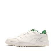 Baskets Blanches/Vertes Homme Puma Doublecourt03