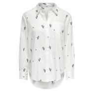 Chemise Blanche/Kaki Femme JDY Kimie