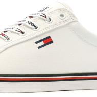 Baskets Blanc Femme Tommy Hilfiger Essential Lace vue 7