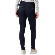 Pantalon Slim Marine enduit Femme Morgan Palona vue 2